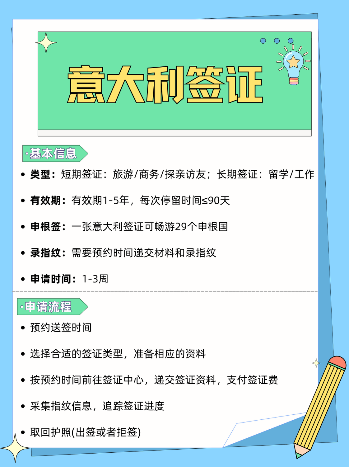 解锁意大利自由行：超详细签证办理攻略- 广州签证中心·广州信旅出国咨询